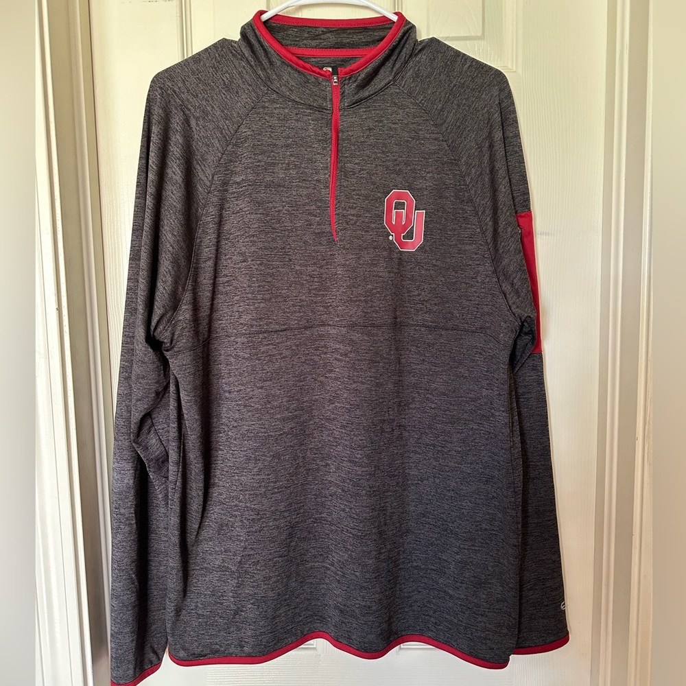 1/2 Zip OU Sweater